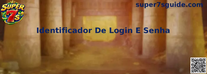Identificador de Login e Senha
