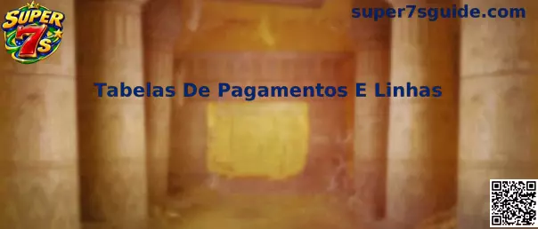 Tabelas de Pagamentos e Linhas