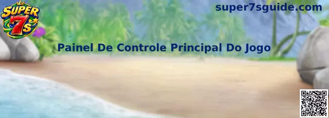 Painel De Controle Principal Do Jogo Super 7s