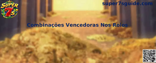 Combinações Vencedoras Nos Rolos do jogo Super 7s