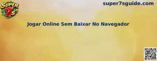 Interface moderna para Jogar Online Sem Baixar No Navegador no portal Super 7s